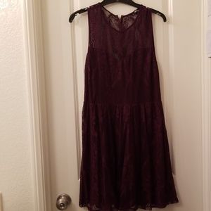 **2 for $20** Express Lace Skater Dress